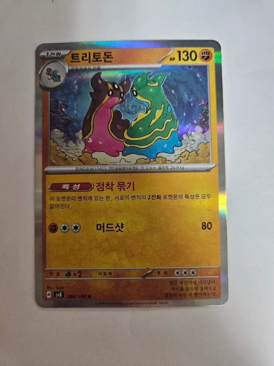 포켓몬 카드 트리토돈 R