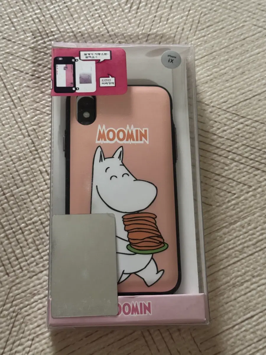 (새상품) 아이폰 ix 무민 카드케이스