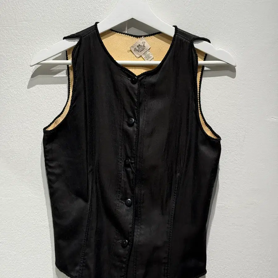 더블알엘 RRL COTTON-SILK SUEDE-LINED VEST (6)