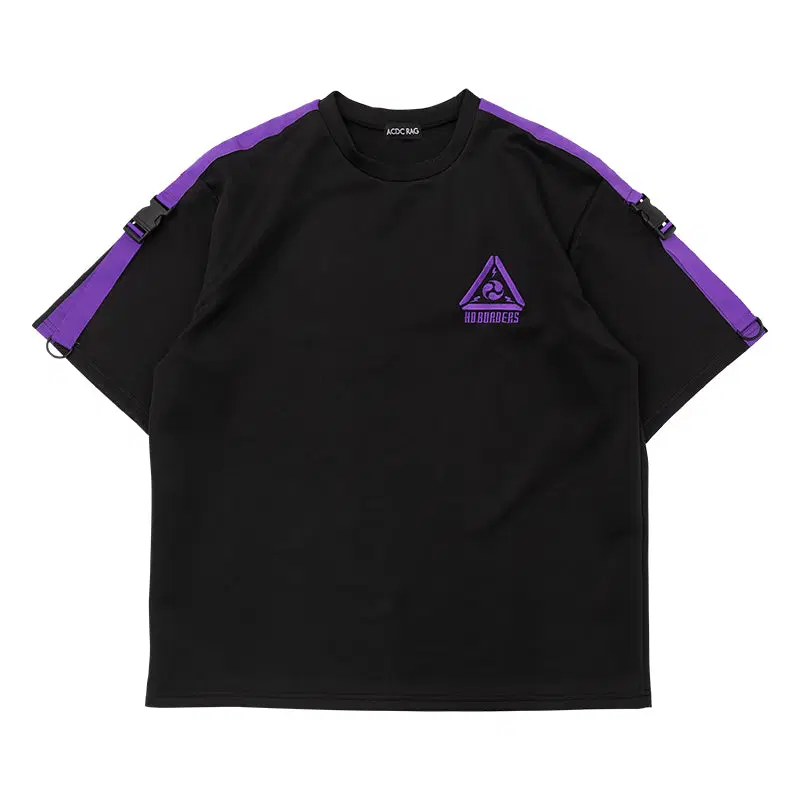 ACDC RAG 우즈라이 오버사이즈 티셔츠 PURPLE ONE SIZE