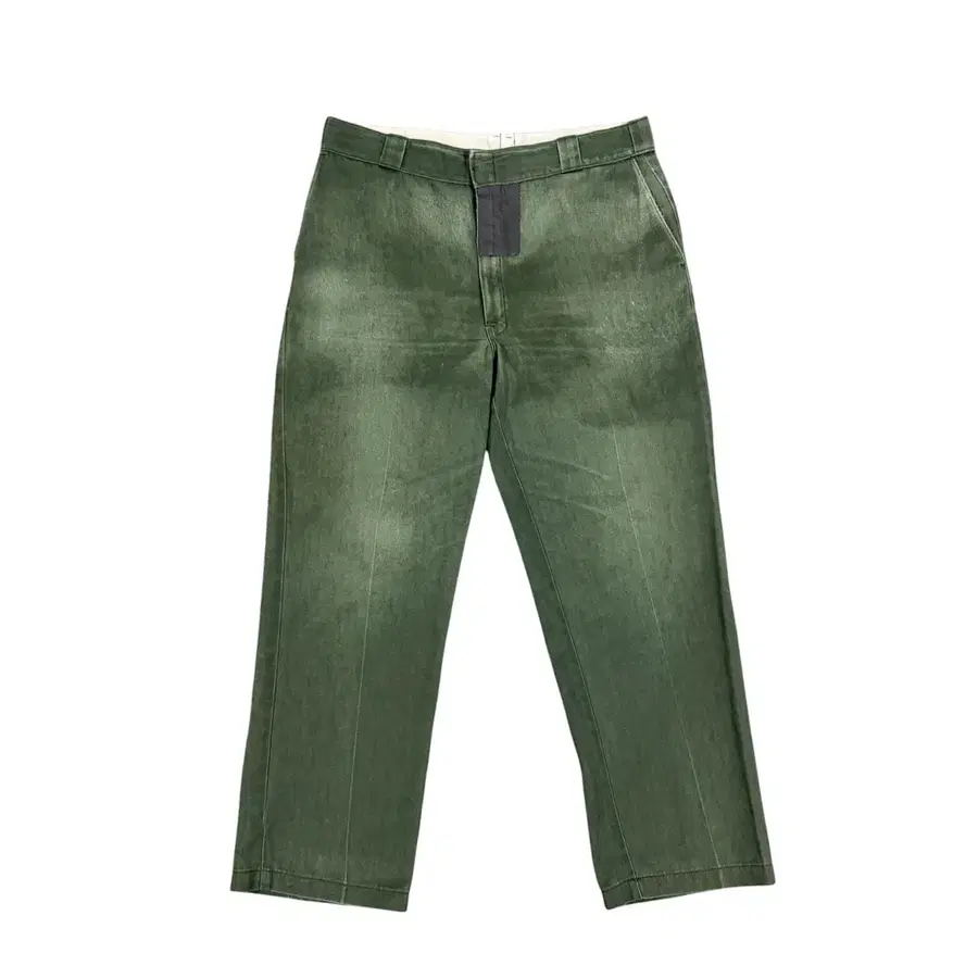 빈티지 70s 페이드 올리브 그린 치노 워크팬츠 Faded Chino Pants