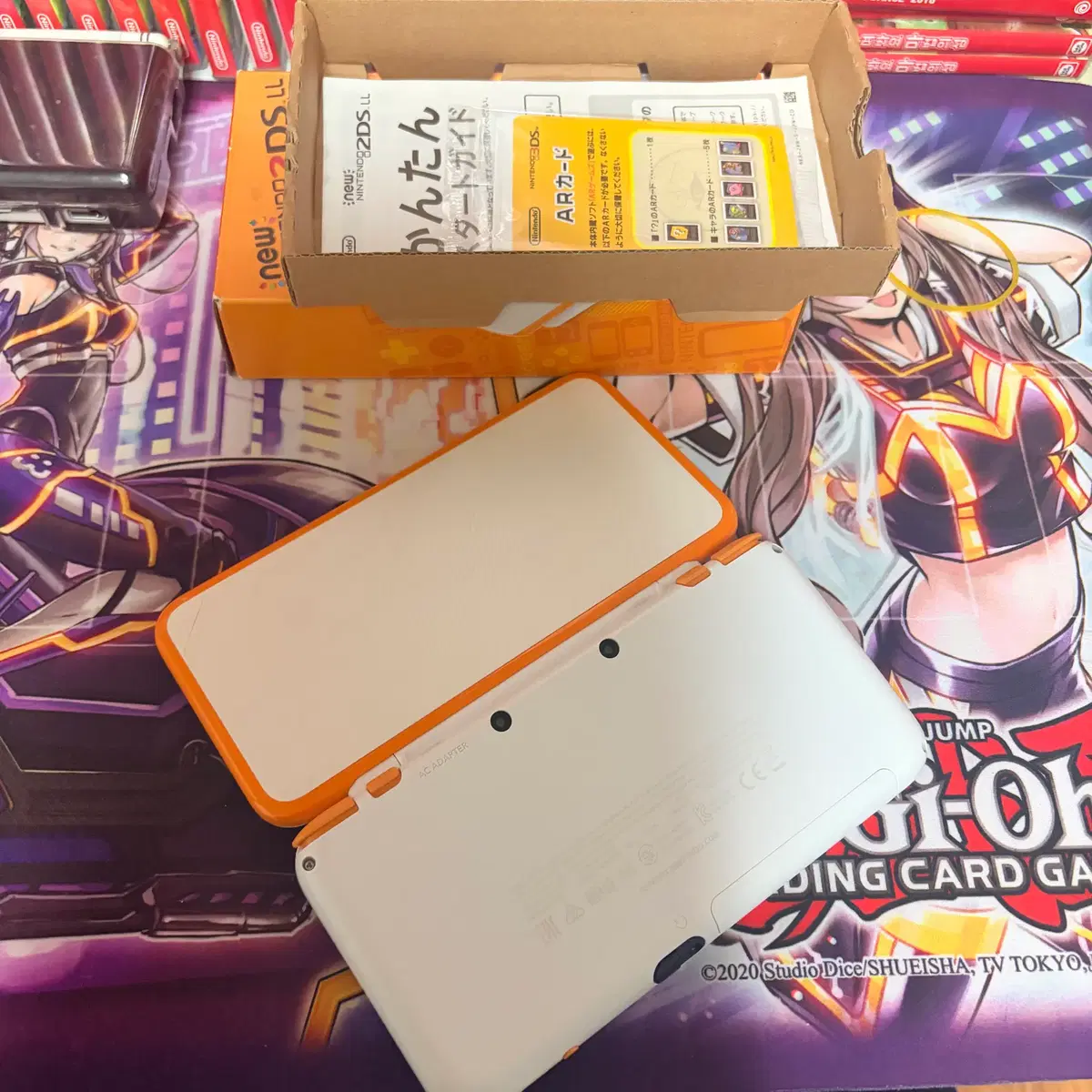 닌텐도 NEW 2DS XL 오렌지/화이트 게임기 SS급