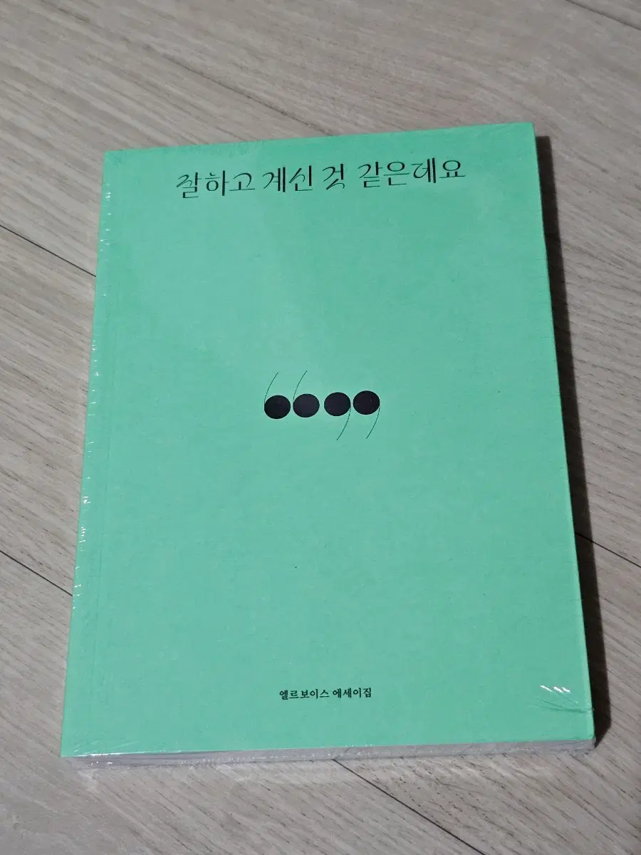 엘르보이스 에세이집 잘하고 계신 것 같은데요 책