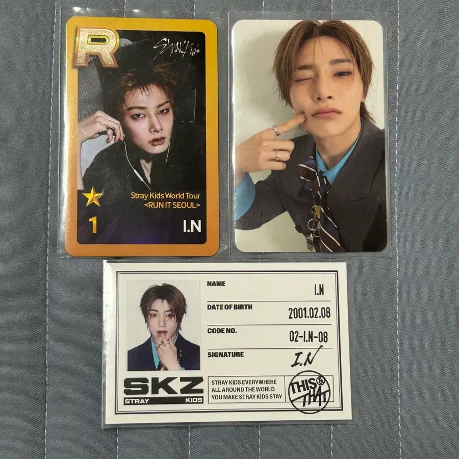 슈스제 아이엔 포카, THIS ver. 아이엔 포카 판매 스키즈 스트레이키즈 런잇 RUN IT I.N