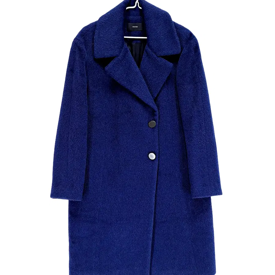 시스템한섬 여82 캐주얼한 코트 블루 64083