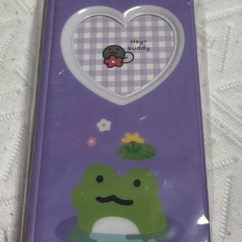 RRIBBITT 개구리 보라색 파우치