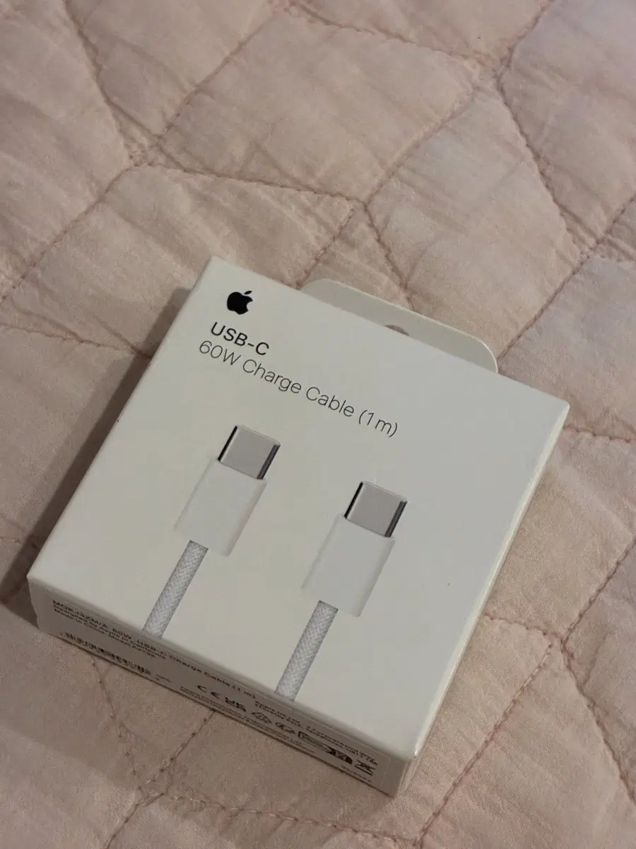 애플 USB-C 60W 충전 케이블 1m