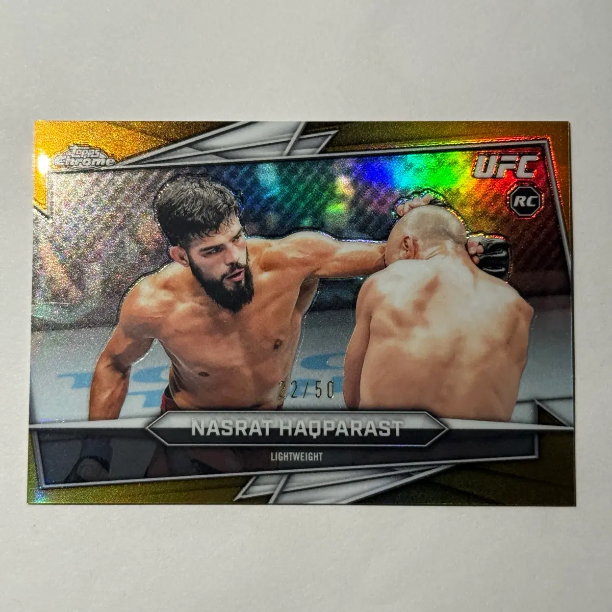 [루키 한정] UFC 나스랏 하크파라스트 루키 50한정 탑스크롬 UFC 카드