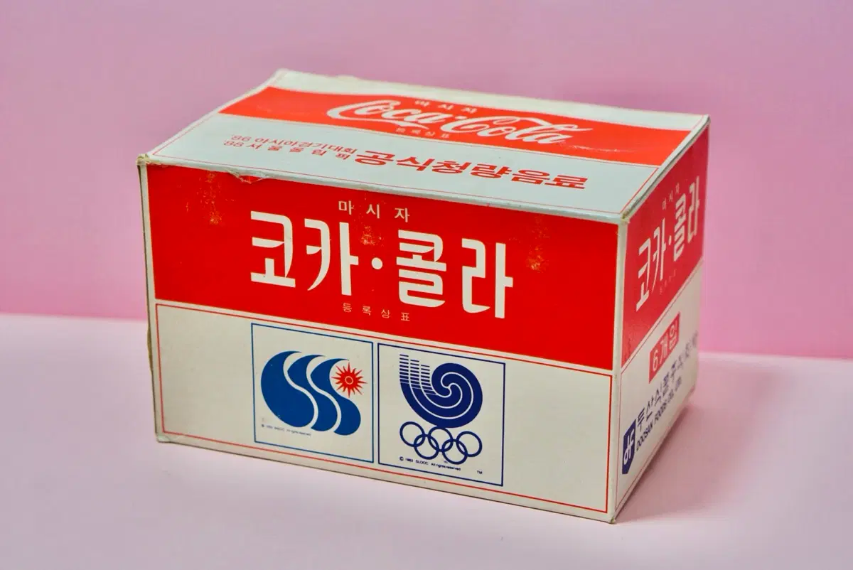 1988년 서울올림픽 86아시안게임 코카콜라컵 박스만 판매