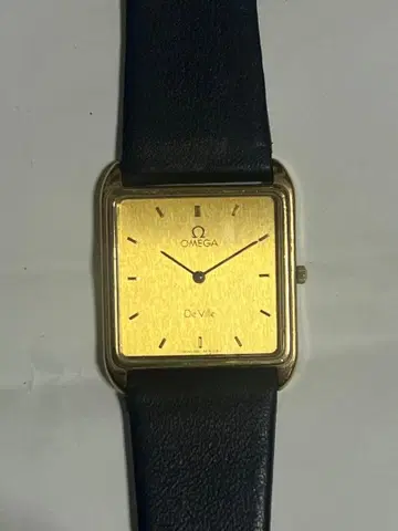 정크 OMEGA DE VILLE 손목시계 본체 쿼츠