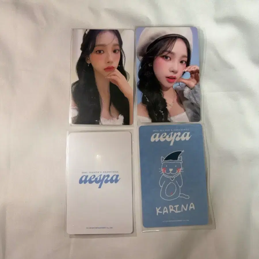 에스파 시즌그리팅 카리나 포카 양도