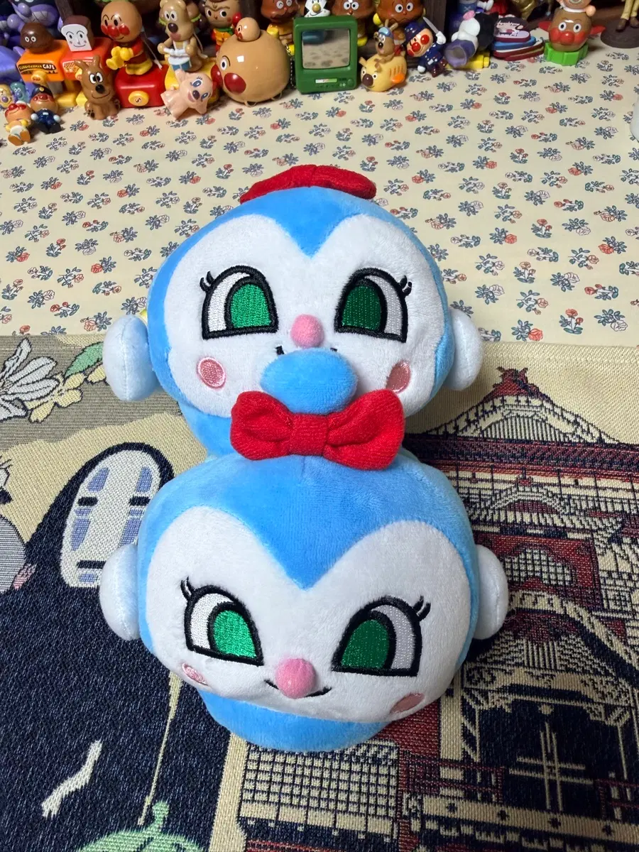호빵맨 딸랑이 실내화 슬리퍼 아동용