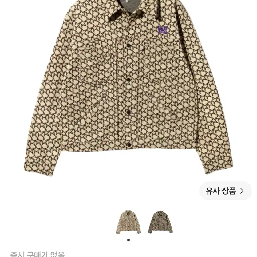 니들스 페니 진 자켓 폴리 JQ 스타 베이지