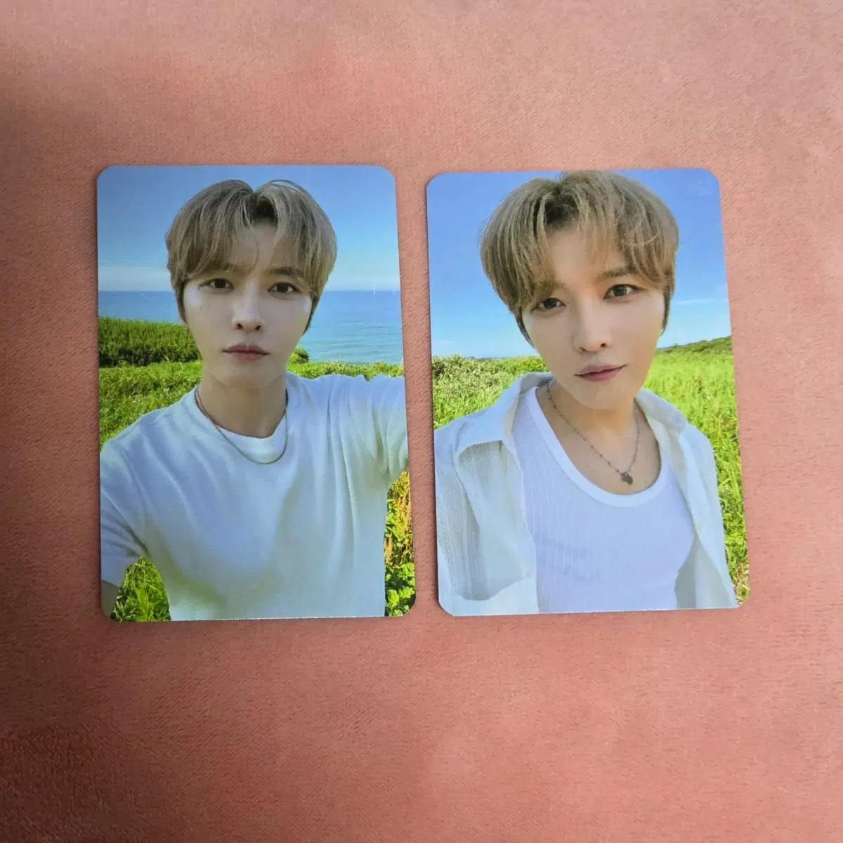 김재중 인기가요 음방 포카 2장 세트 판매