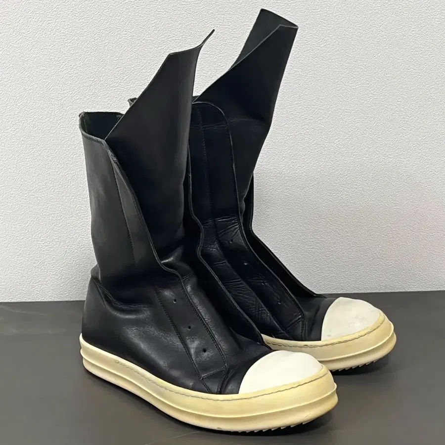 릭오웬스 15FW 롱라몬즈 부츠 블랙 LVBP