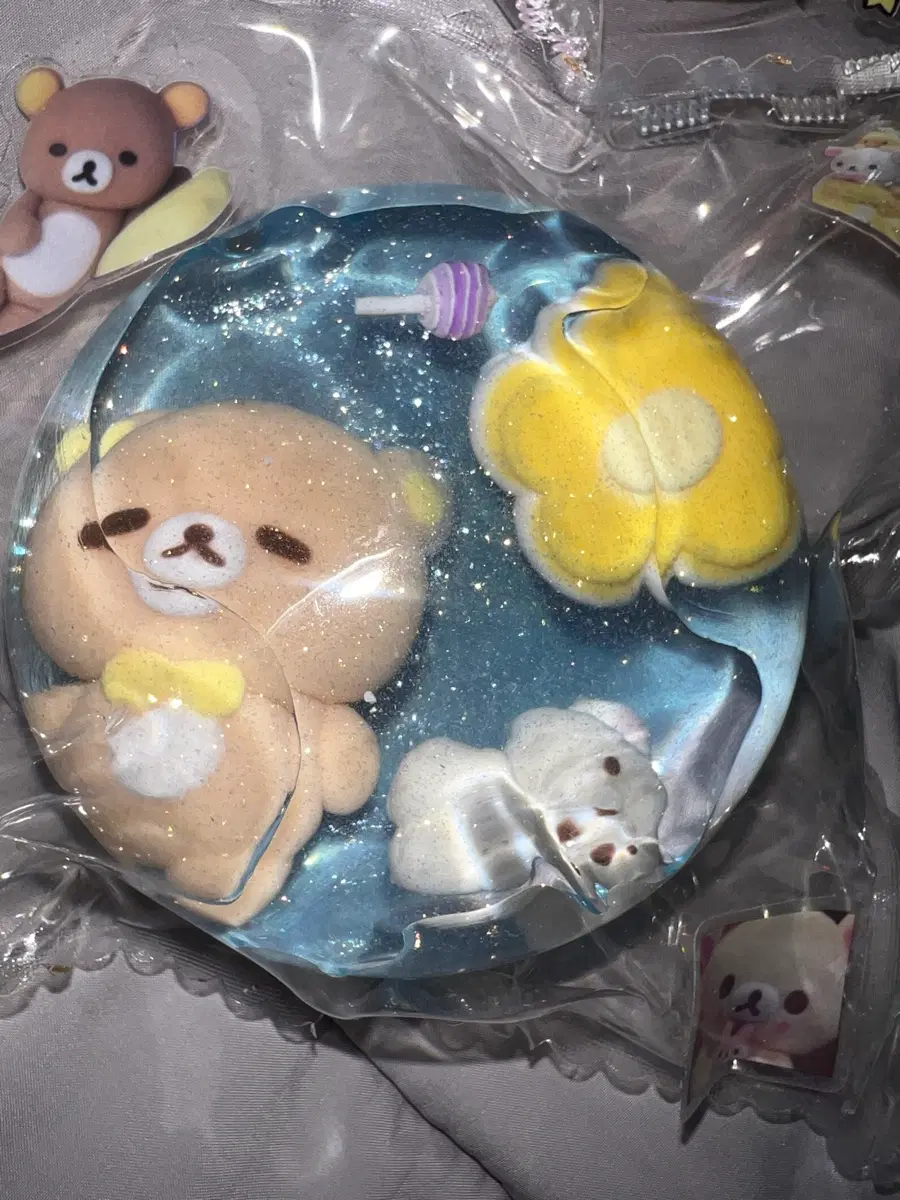 리락쿠마 워터볼 말랑이 수제