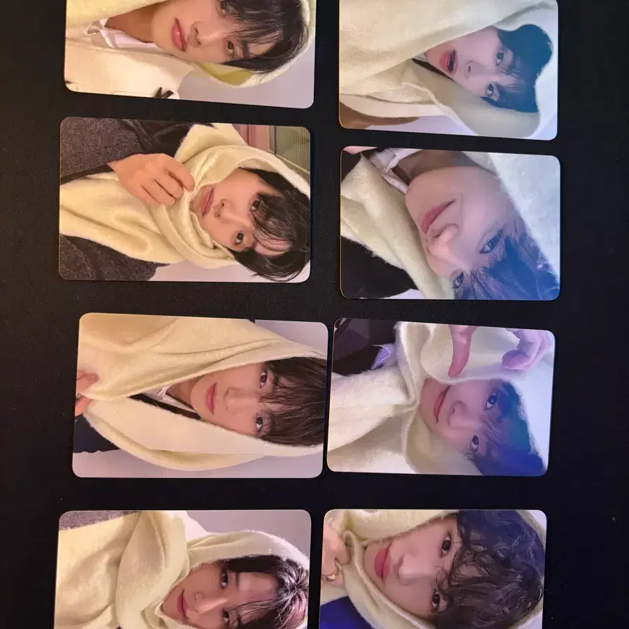 더보이즈 포근목도리 미공포 포카 에버라인