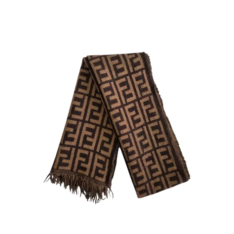 FENDI 펜디 빈티지 주카 울 머플러