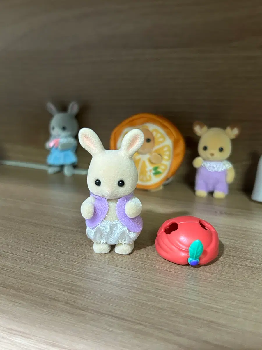 실바니안 아기동화 밀크토끼