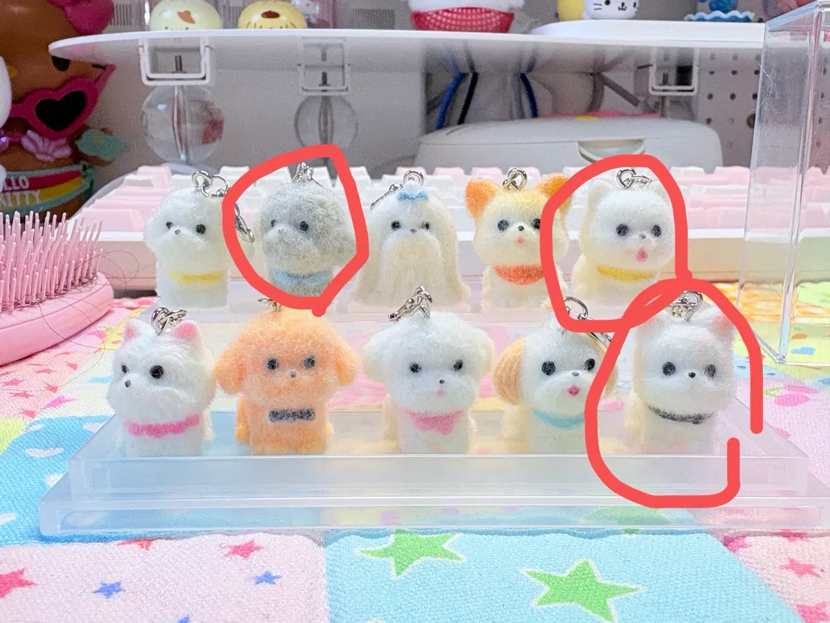후와후와 플로키 강아지 가챠 페로 호코리 타로