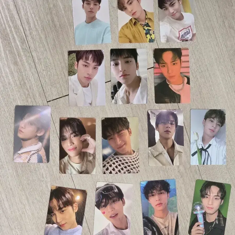 세븐틴 포토카드 민규, 원우 일괄