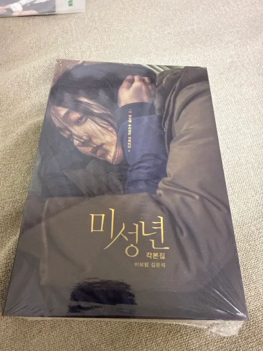 플레인아카이브 영화 미성년 각본집 미개봉 판매합니다.