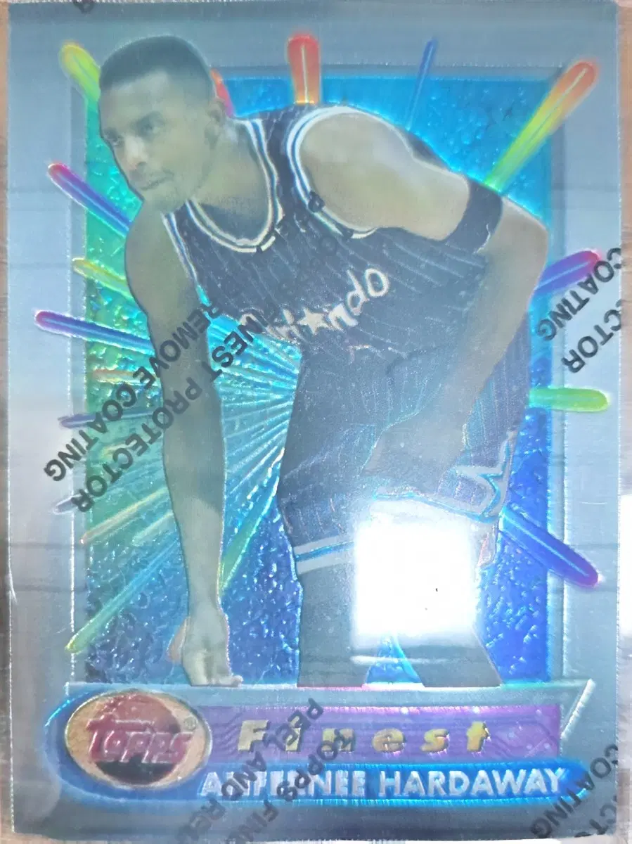 1994-95 Topps Finest - Anfernee Hardaway #167 w/Coating Orland Magic