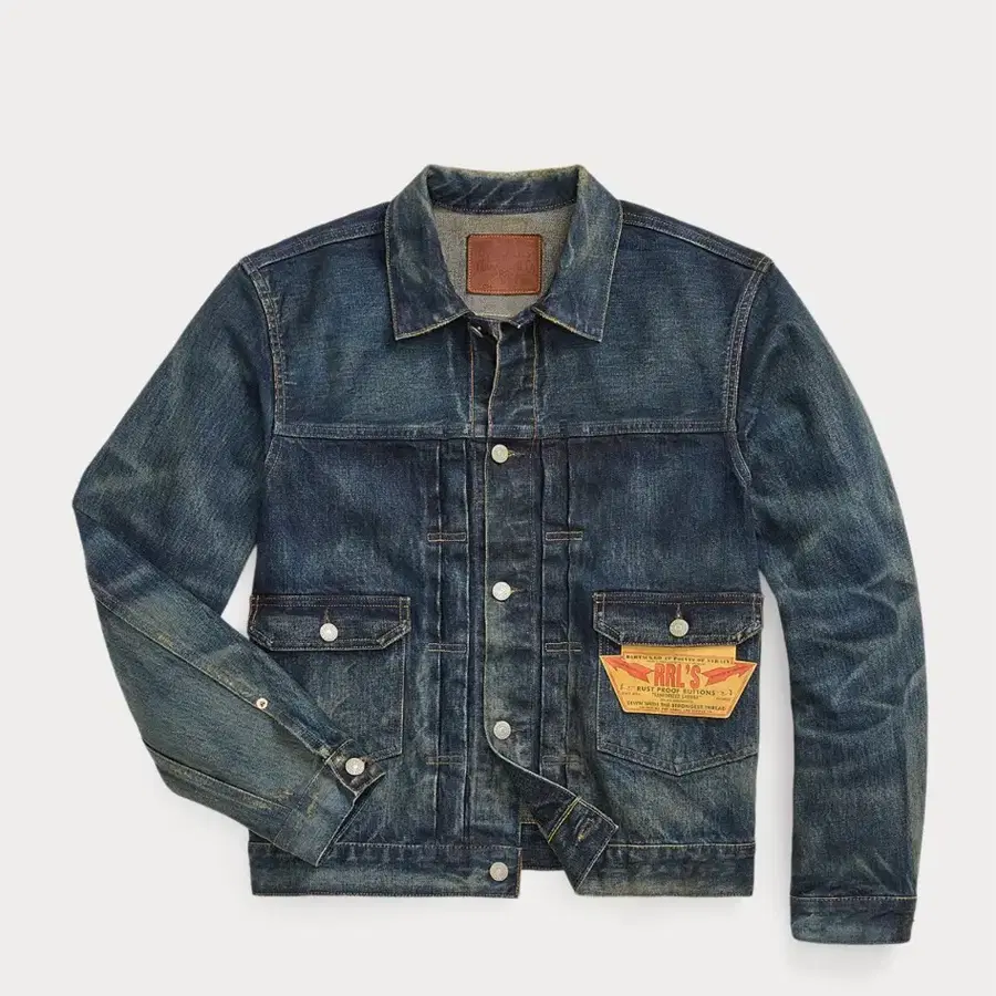RRL 웨스트뷰 데님 트러커 재킷