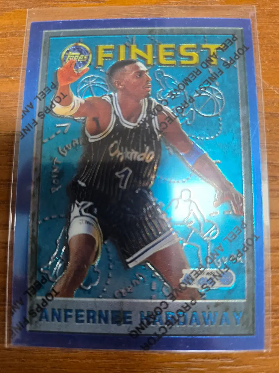 1995-96 Topps Finest - Anfernee Hardaway #234 with Coating