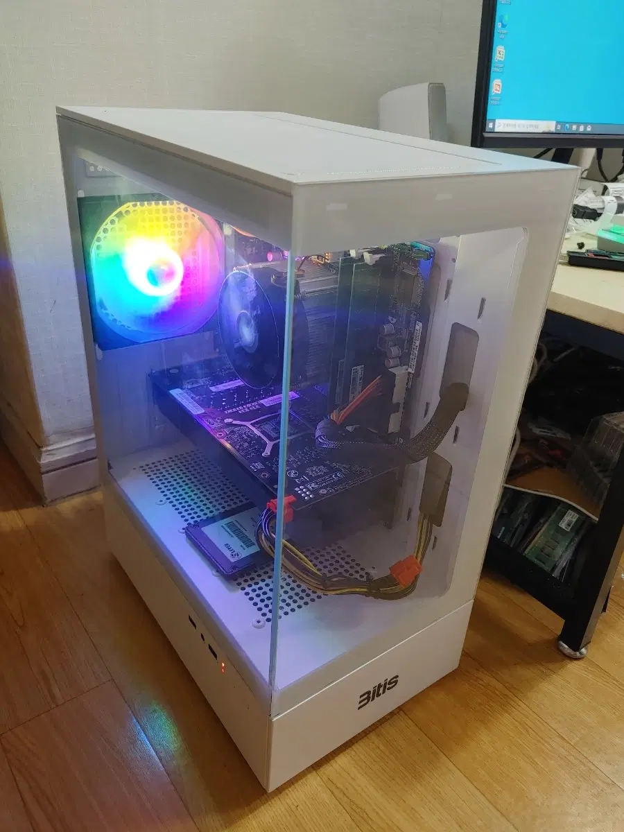 안전결제가능 i7/램12g/gtx1050 본체 게이밍 데스크탑 컴퓨터