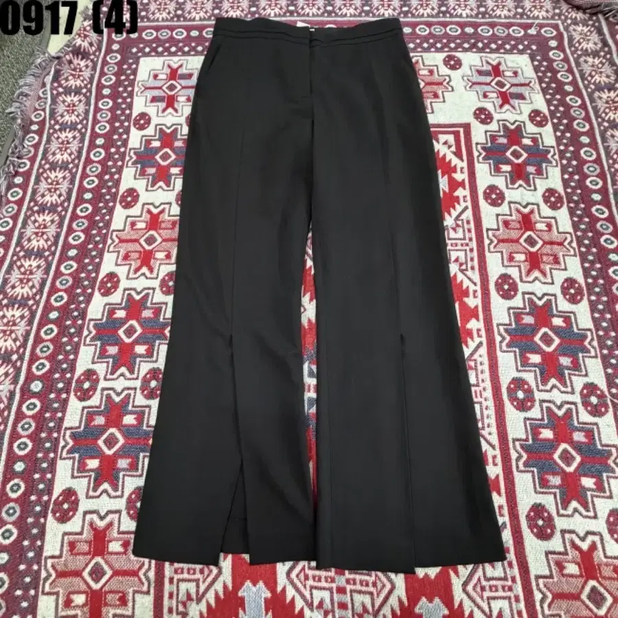 SJSJ 블랙 부츠컷 슬랙스 0917