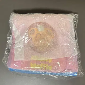 도쿄 디즈니랜드 캡슐 토이 에코백 후드 패턴 미키 와플
