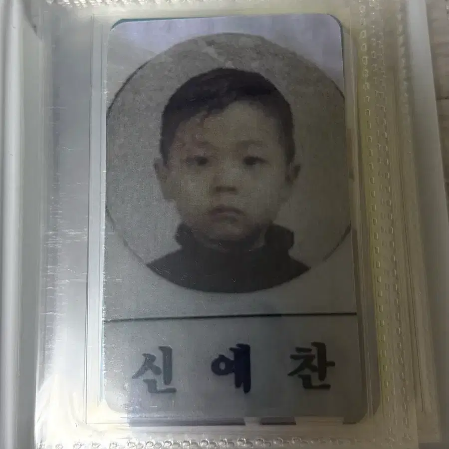 루시 더현대 쇼룸 차일디쉬 아기 신예찬 포토카드 포카