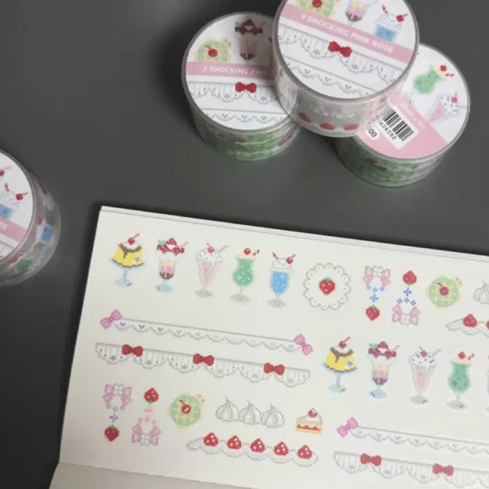 쇼킹핑크로즈 뽀짝 스위츠 키스컷