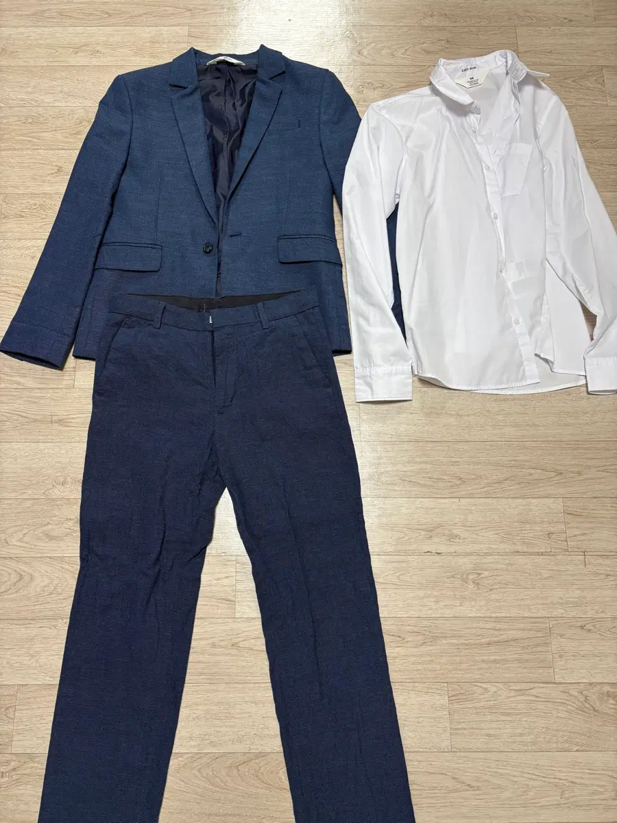 H&M키즈 10-11세 정장셋업&셔츠&멜빵&보타이 전체 일괄