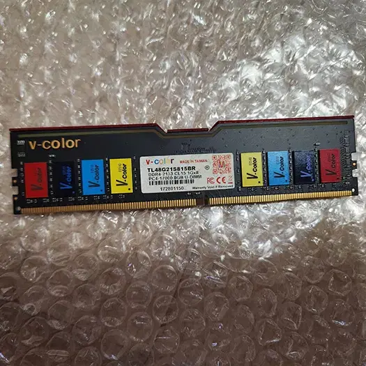 브이컬러 v-color ddr4 2133 cl15 8기가 8gb 램 ram