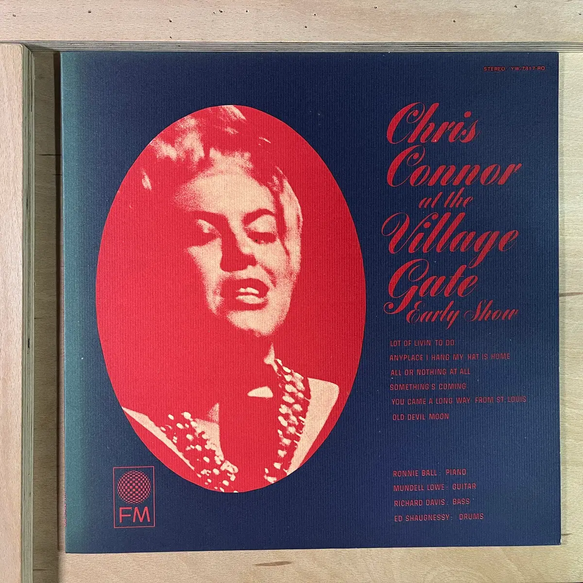 Chris Connor At The Village Gate 일본 1977년 LP