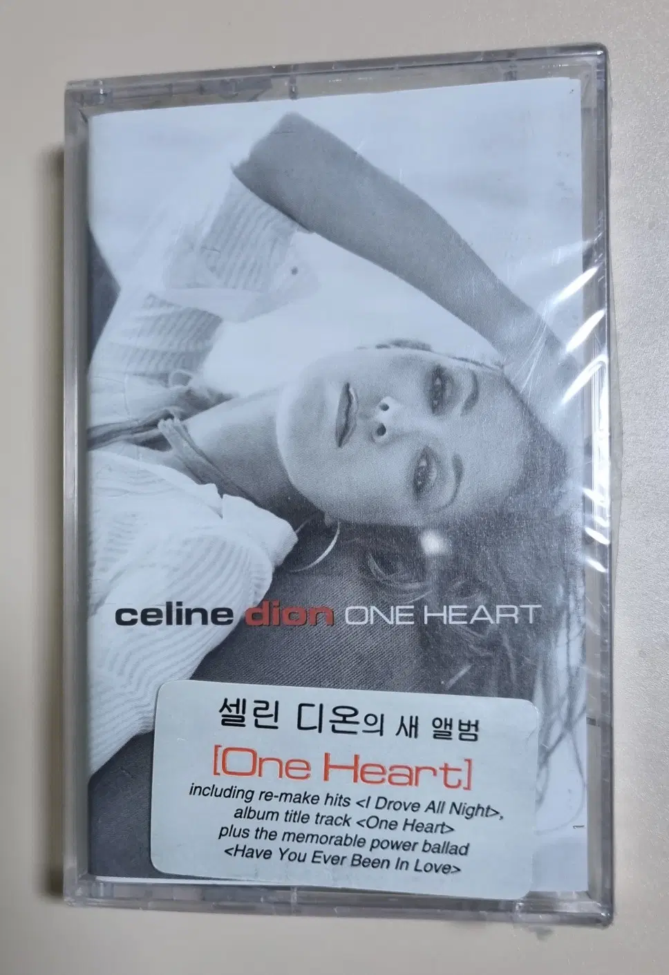 셀린 디온 One Heart (미개봉 카세트테이프)