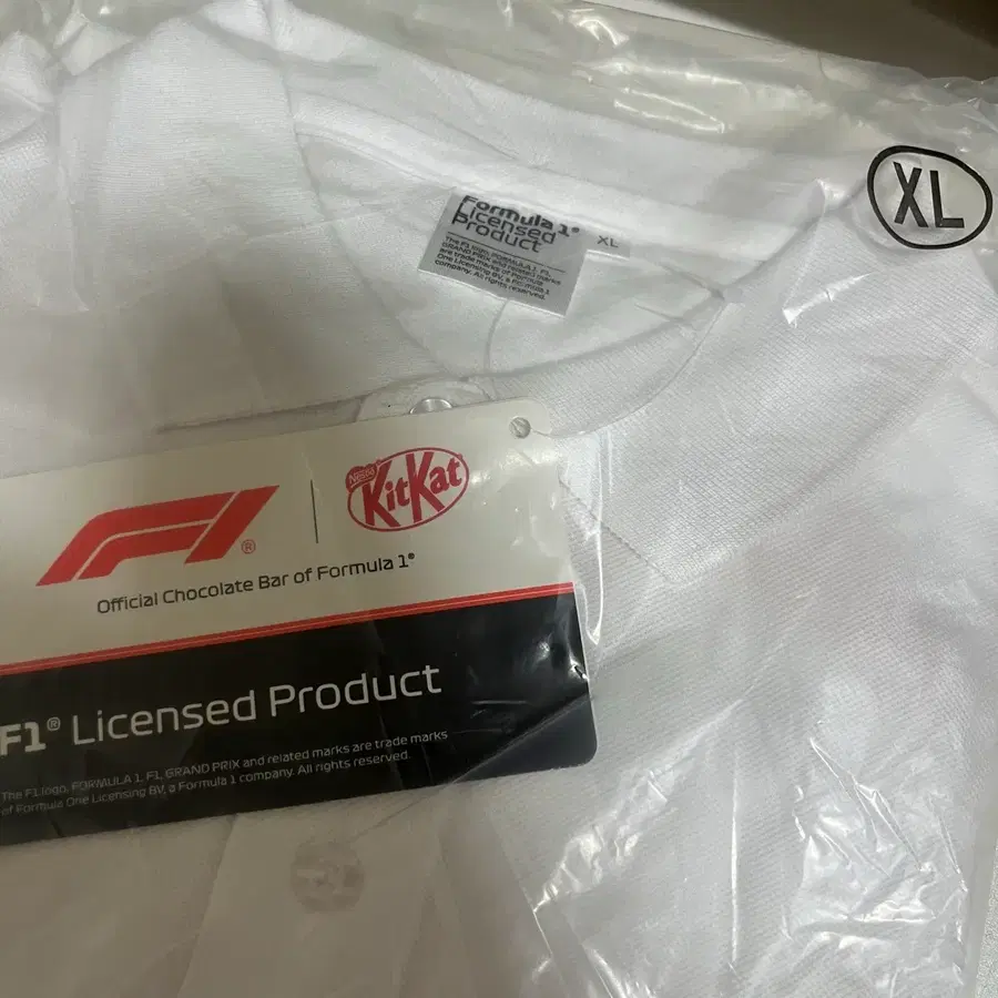 F1 킷캣 콜라보 반팔 폴로티 XL 교환