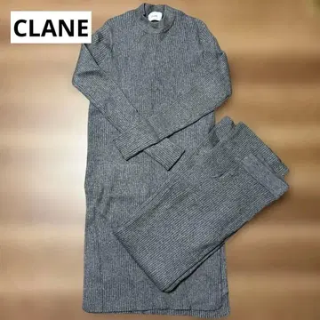 CLANE 리브 니트 셋업