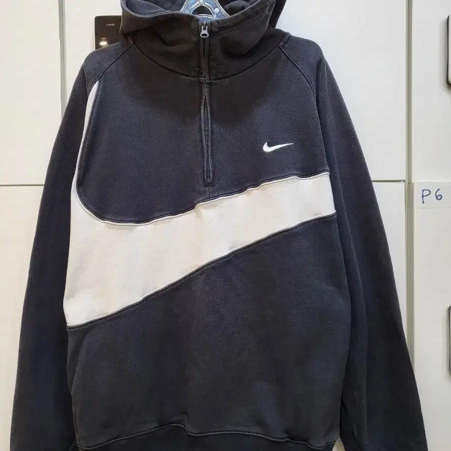 나이키 빅스우시 반집업 후드티 XXL