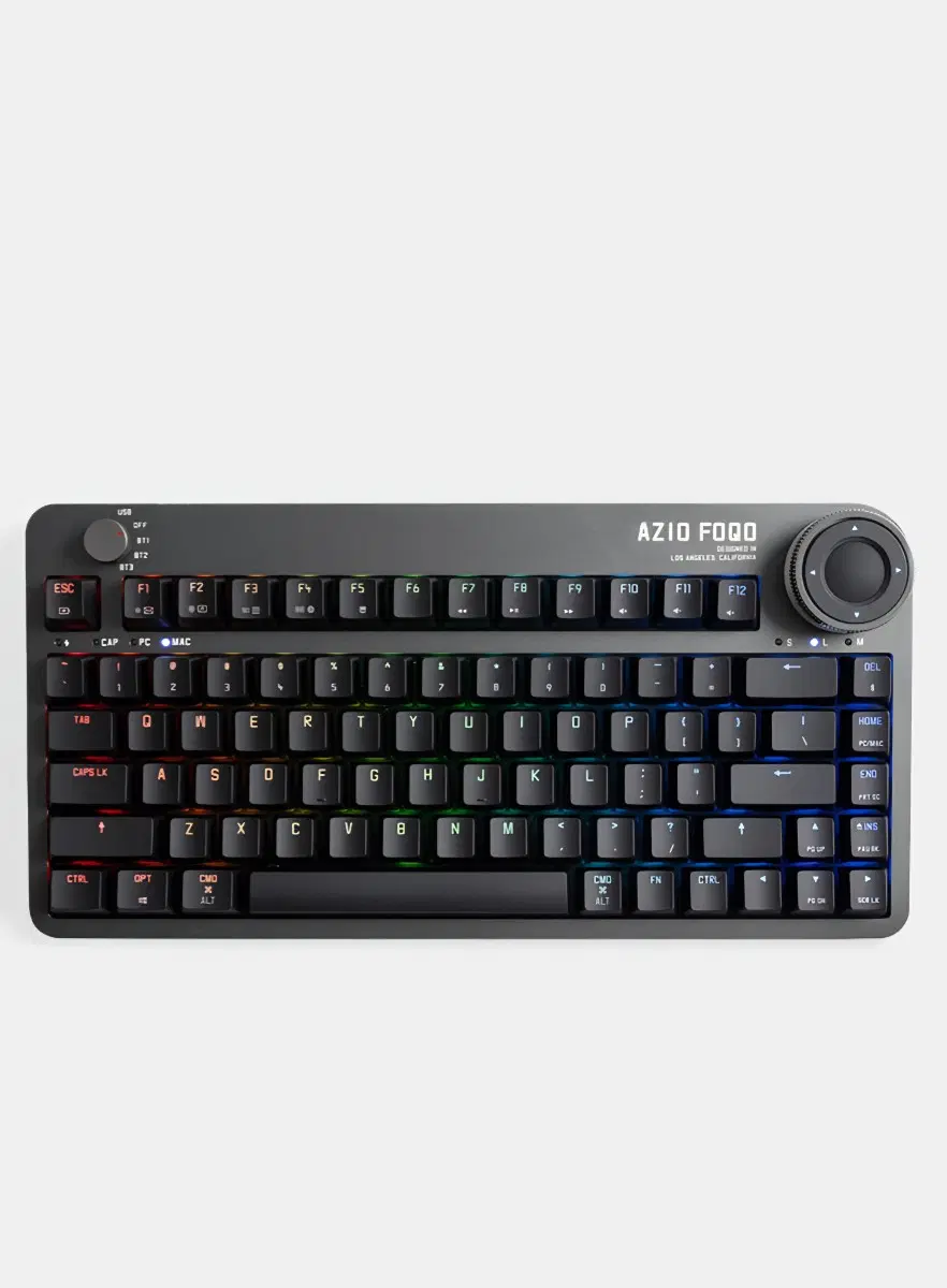 AZIO FOQO PRO 레트로 키보드 (갈축)