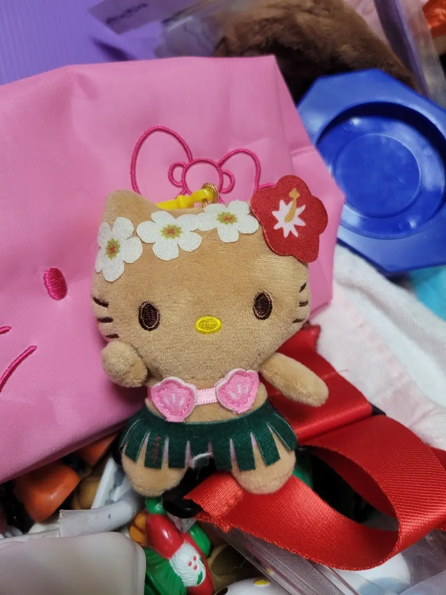 헬로키티 하와이안 인형