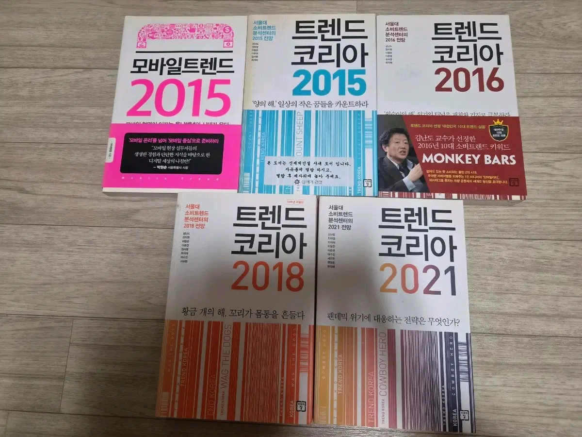 모바일 트렌드 2015/2016/2018/2021