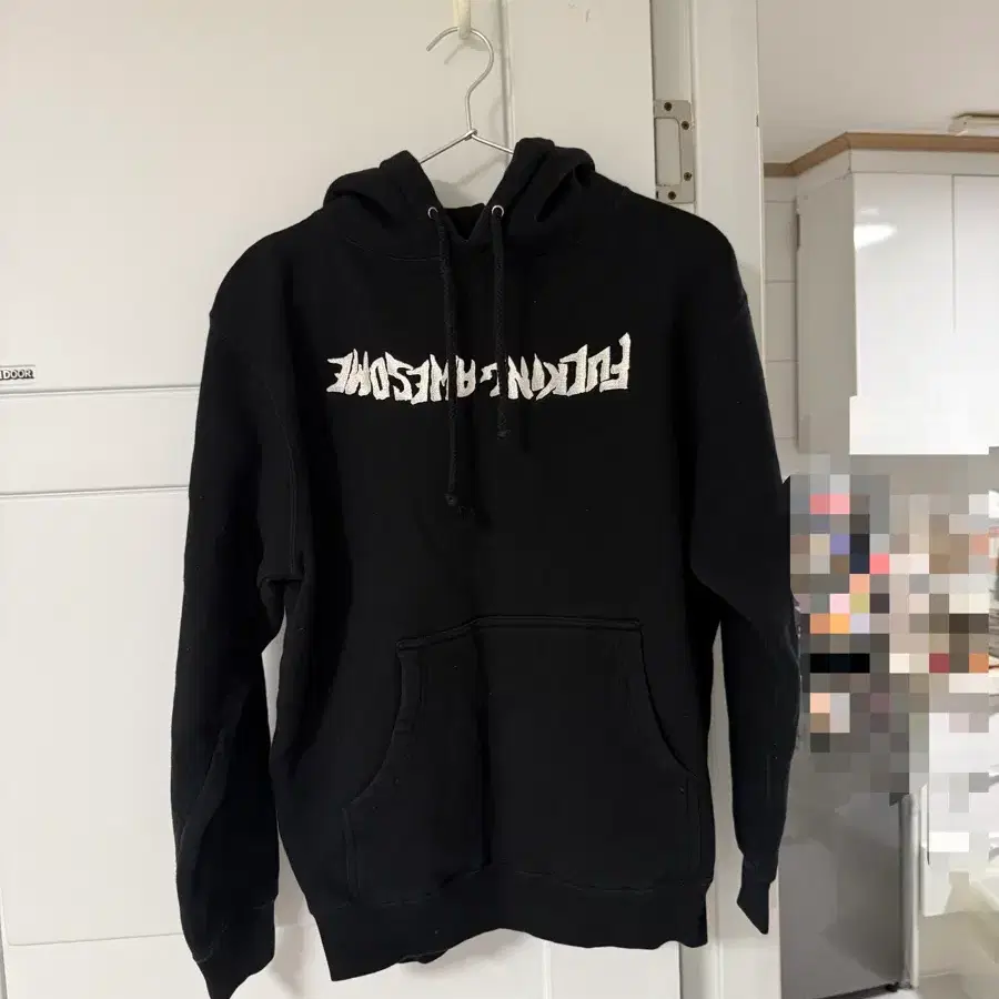 Fucking Awesome 후드티 블랙