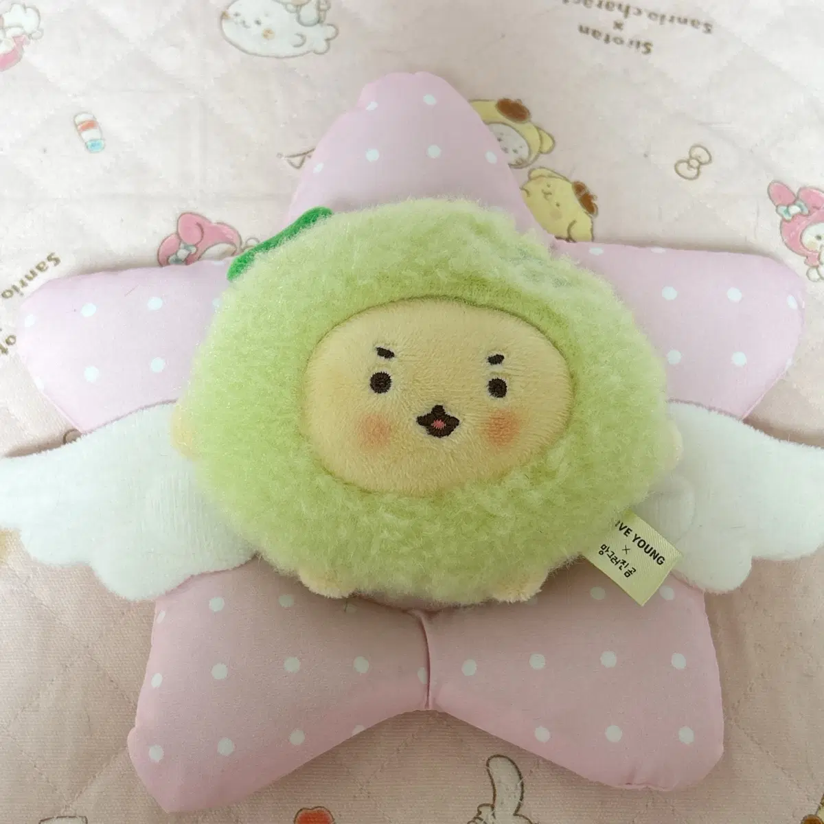 망그러진곰 망곰이 메론 인형 키링