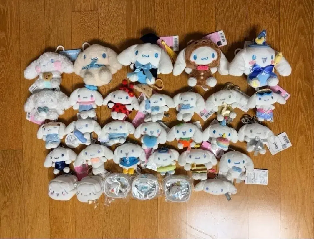 정품 산리오 시나모롤 키링 인형 모음 여러가지