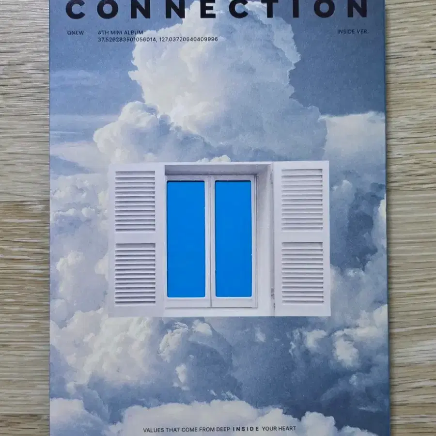 온유 connection 앨범(10월 13일까지 판매)
