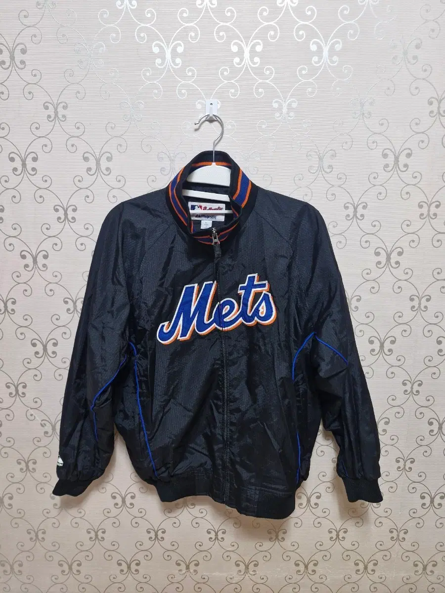 마제스틱 MLB 뉴욕 메츠 숏봄버 자켓