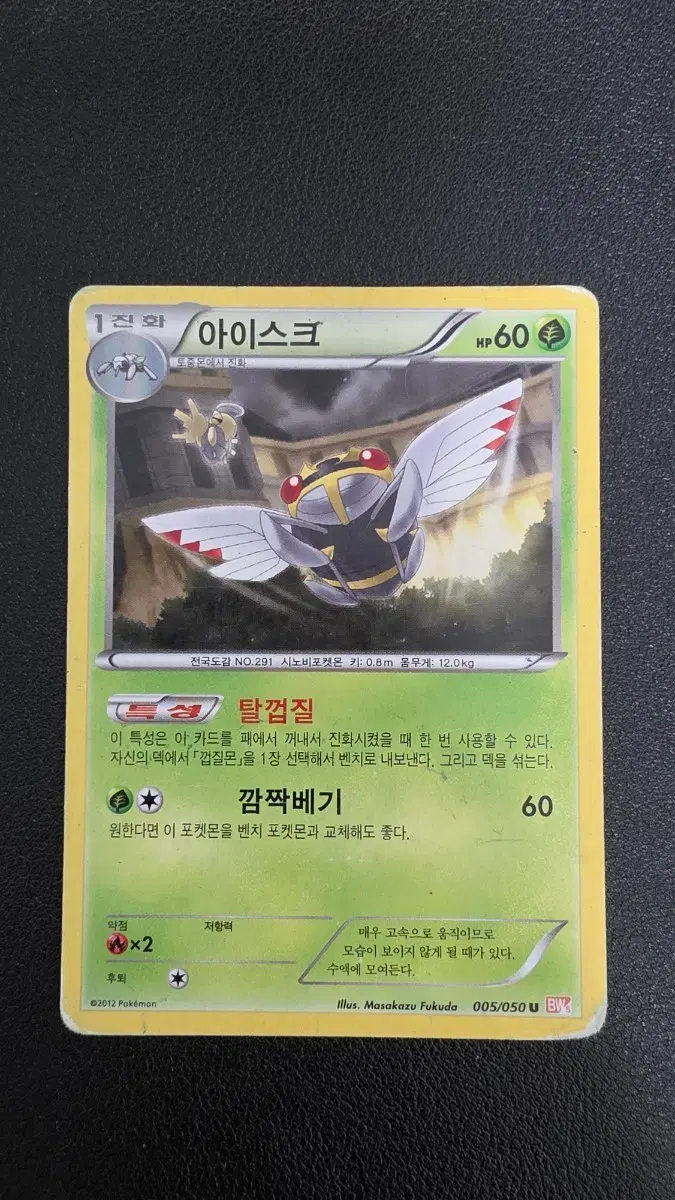 포켓몬 카드 아이스크 bw5 005/050